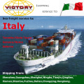 Морские перевозки из Китая в Италию (морской фрахт)